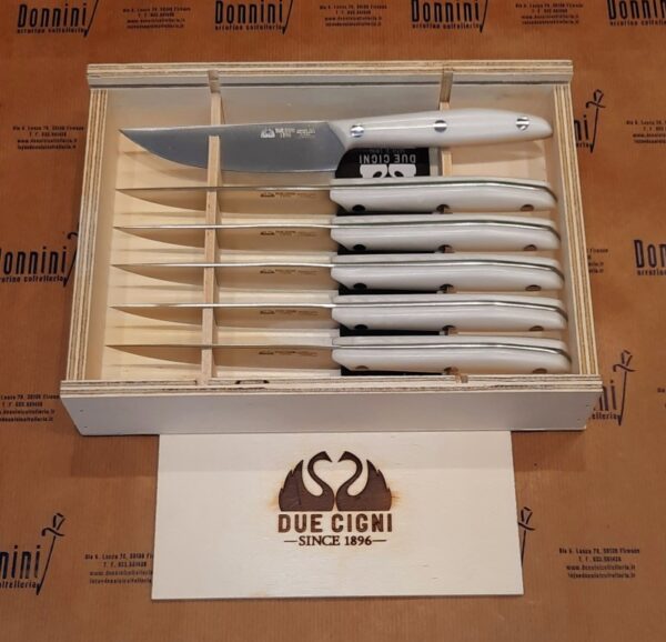 Due Cigni Set 6 pezzi Bistecca America