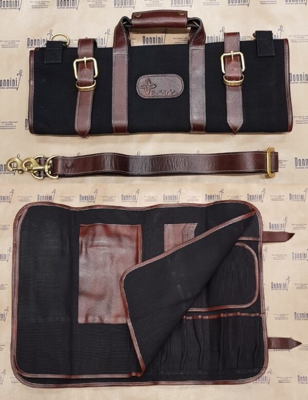 Boldric borsa chef cotone/pelle 17 tasche