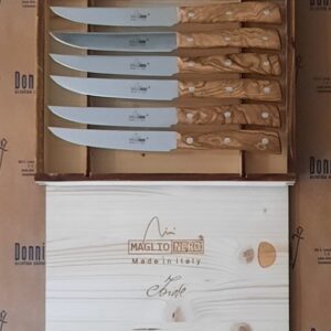 Maglio Nero Iside 6 coltelli bistecca