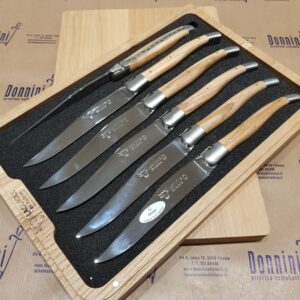 Laguiole en Aubrac servito 6 coltelli tavola