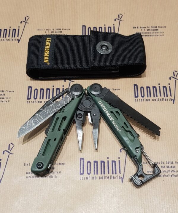 Leatherman Signal Green Topo