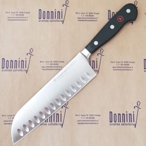 Wusthof Classic Santoku con alveoli