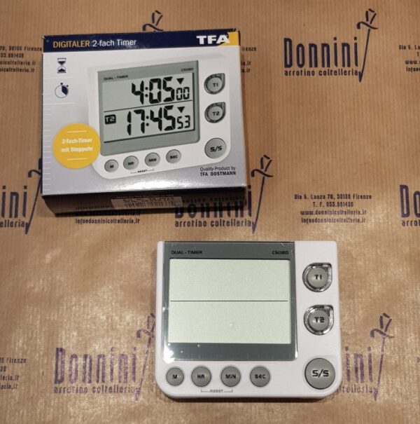 TFA Timer digitale doppio