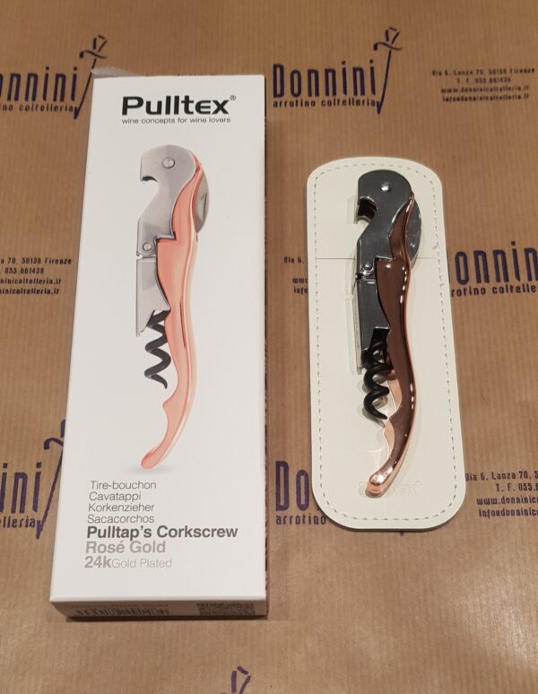 Pulltex cavatappi Pulltap's classic oro rosa