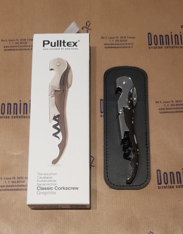 Pulltex cavatappi Pulltap’s classico graphite